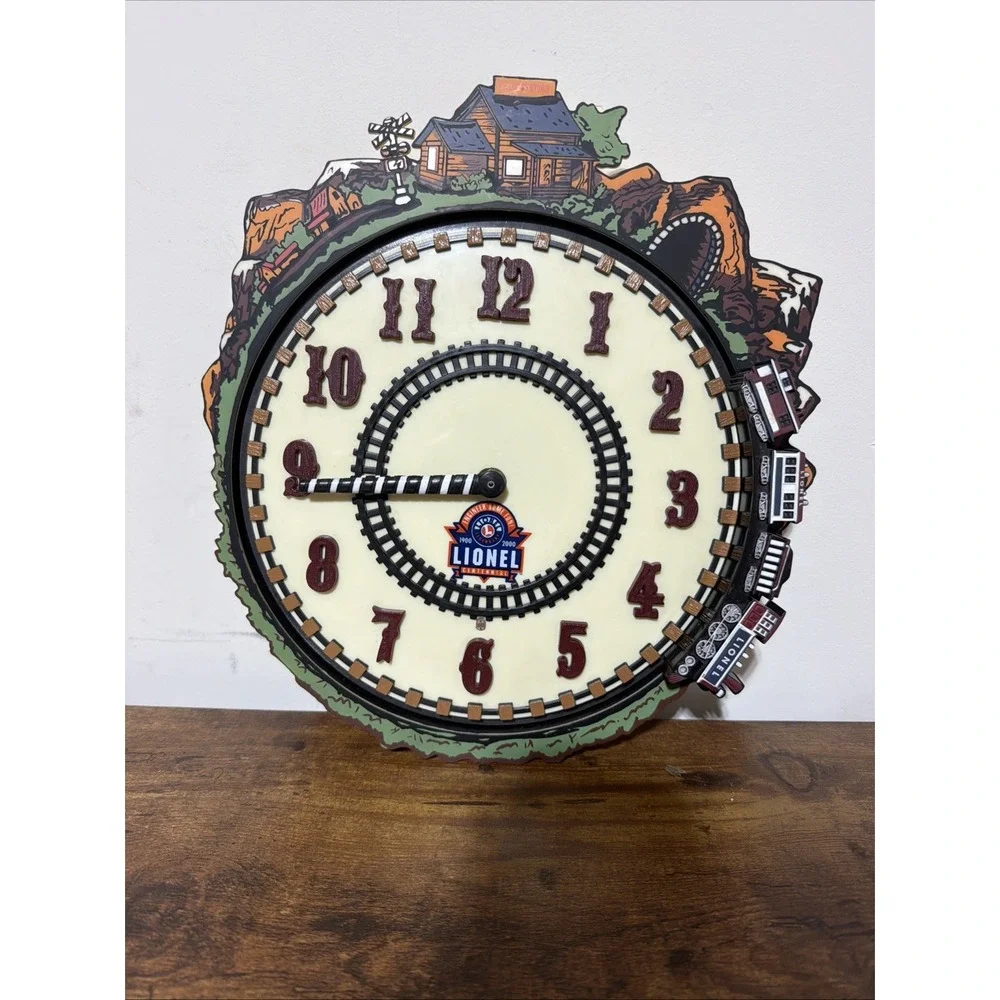 Lionel 100th Anniversary Train Clock (7183) Clock & Sound Work Train Doesn't